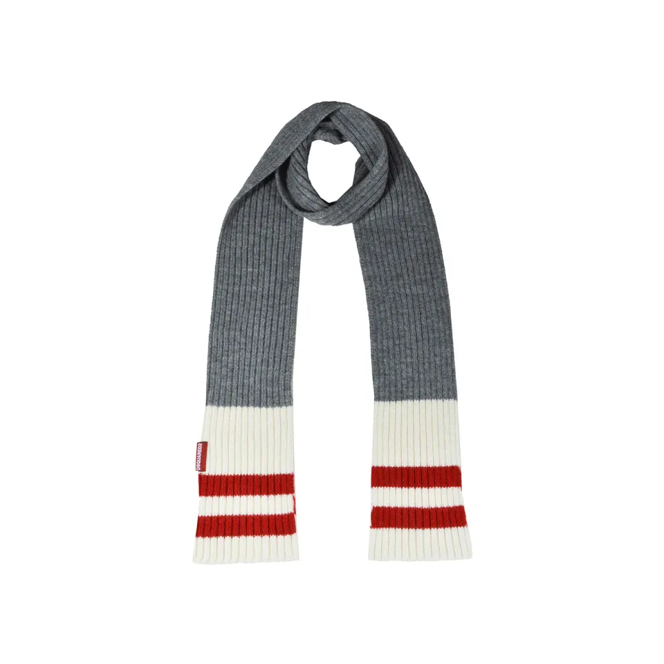 Dsquared2 KNM013601A01595 sciarpa grigia alpaca