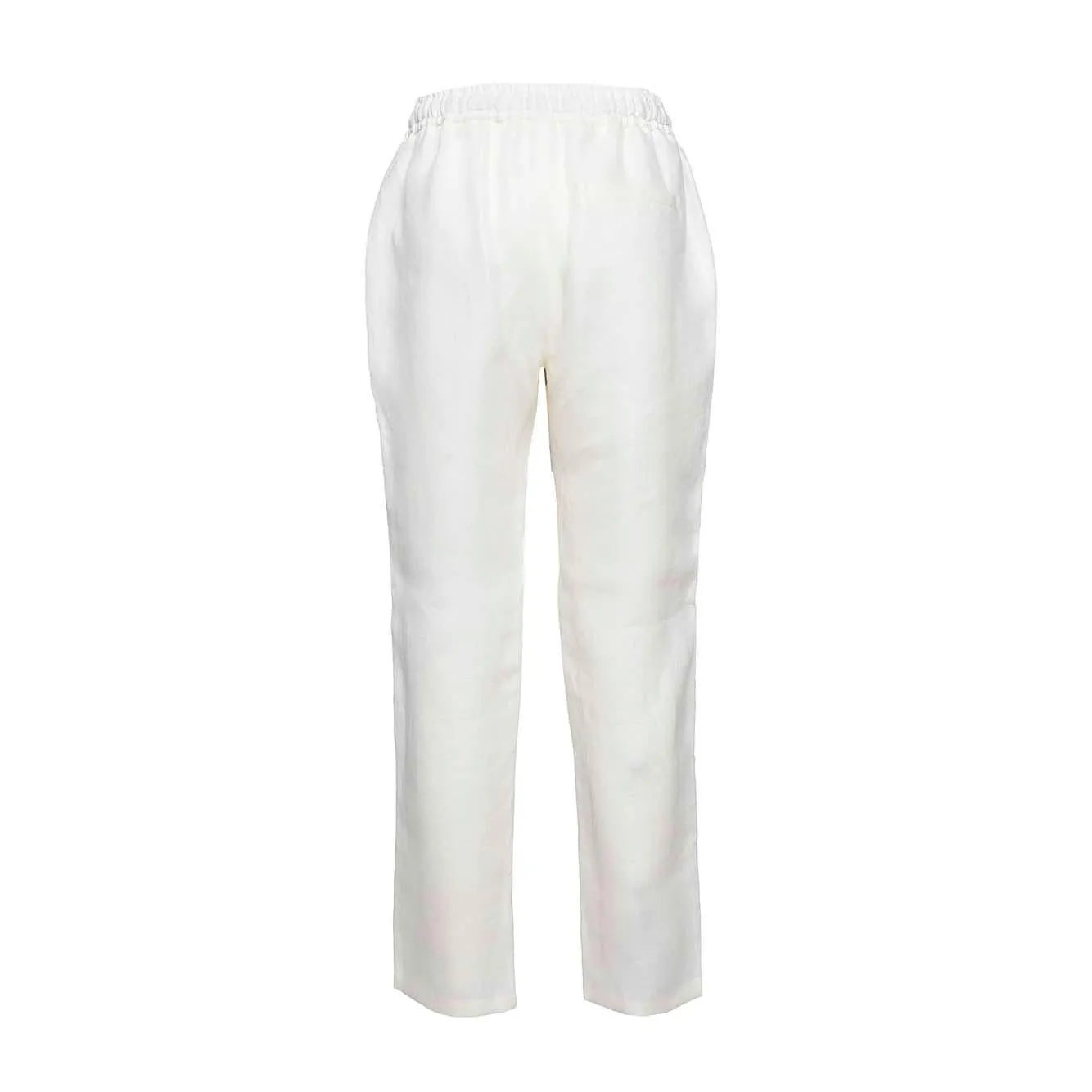 Barba Joke 81250005042105U pantalone lino bianco taglia 40