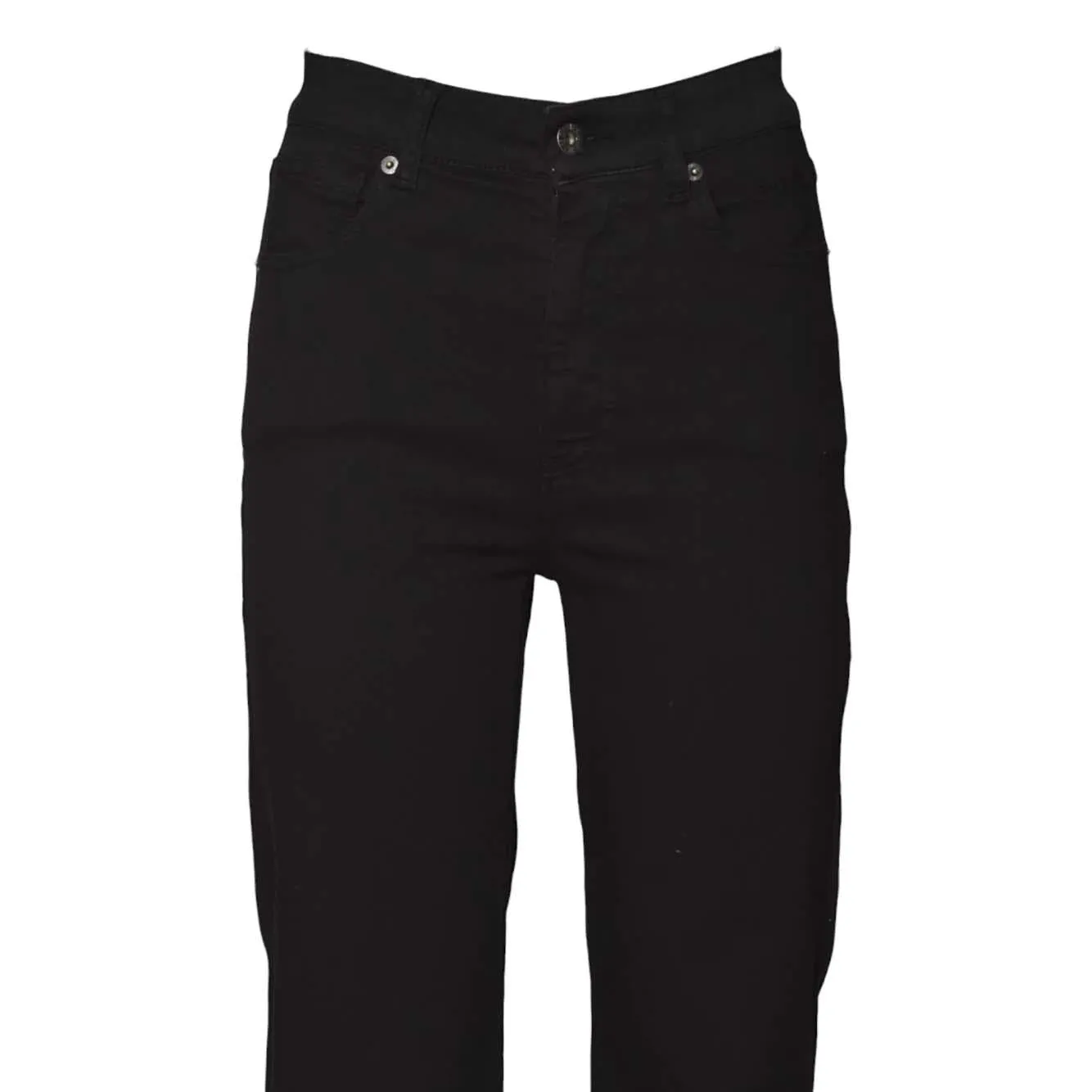 Solotre M1D0203A99 jeans nero donna elasticizzato