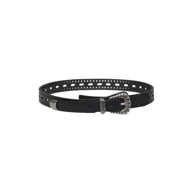 Etro WP3B0057AE294 cintura donna nero pelle