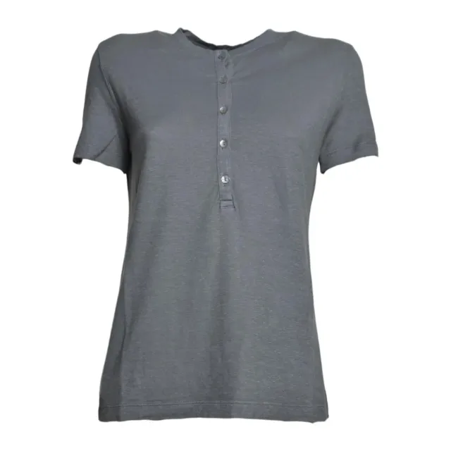 Solotre M1AB013294S t-shirt seta grigio scuro