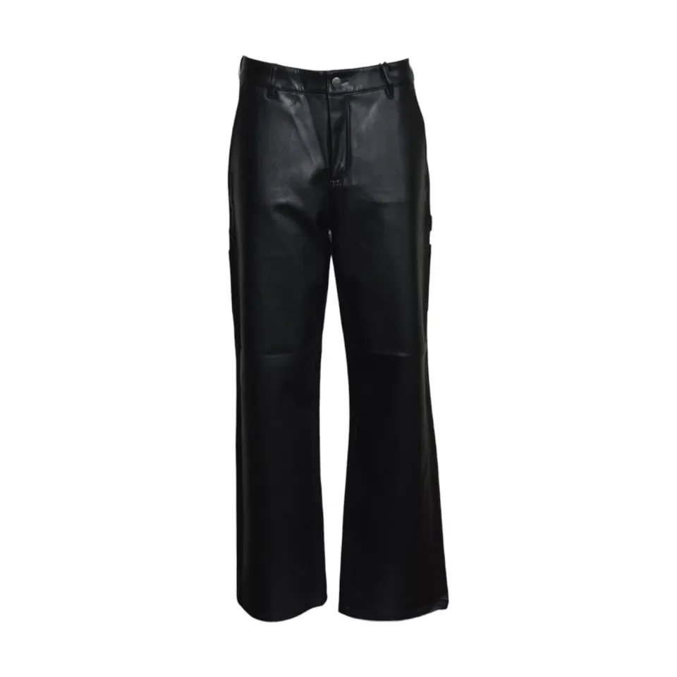 Carhartt WIP Arizona I037017 pantalone pelle nero donna