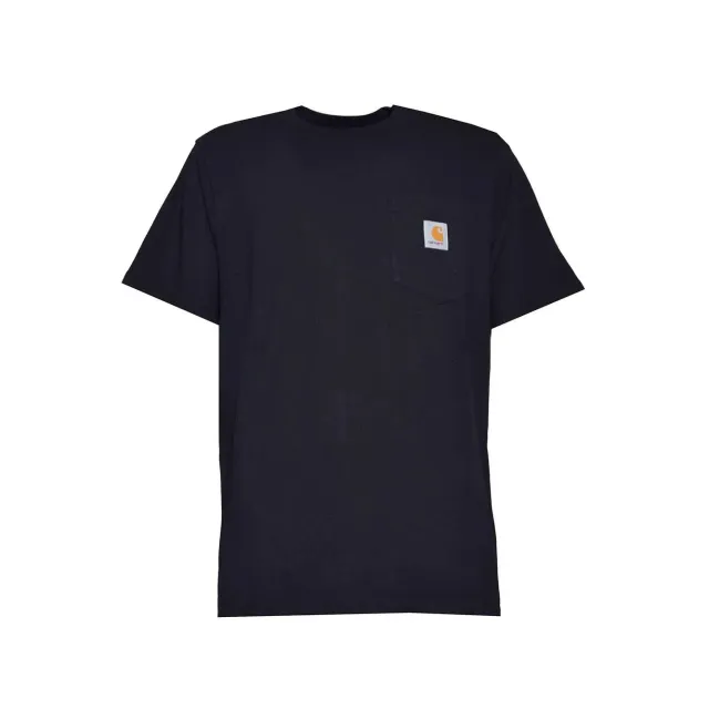 Carhartt Wip I030434 t-shirt nera taschino cotone