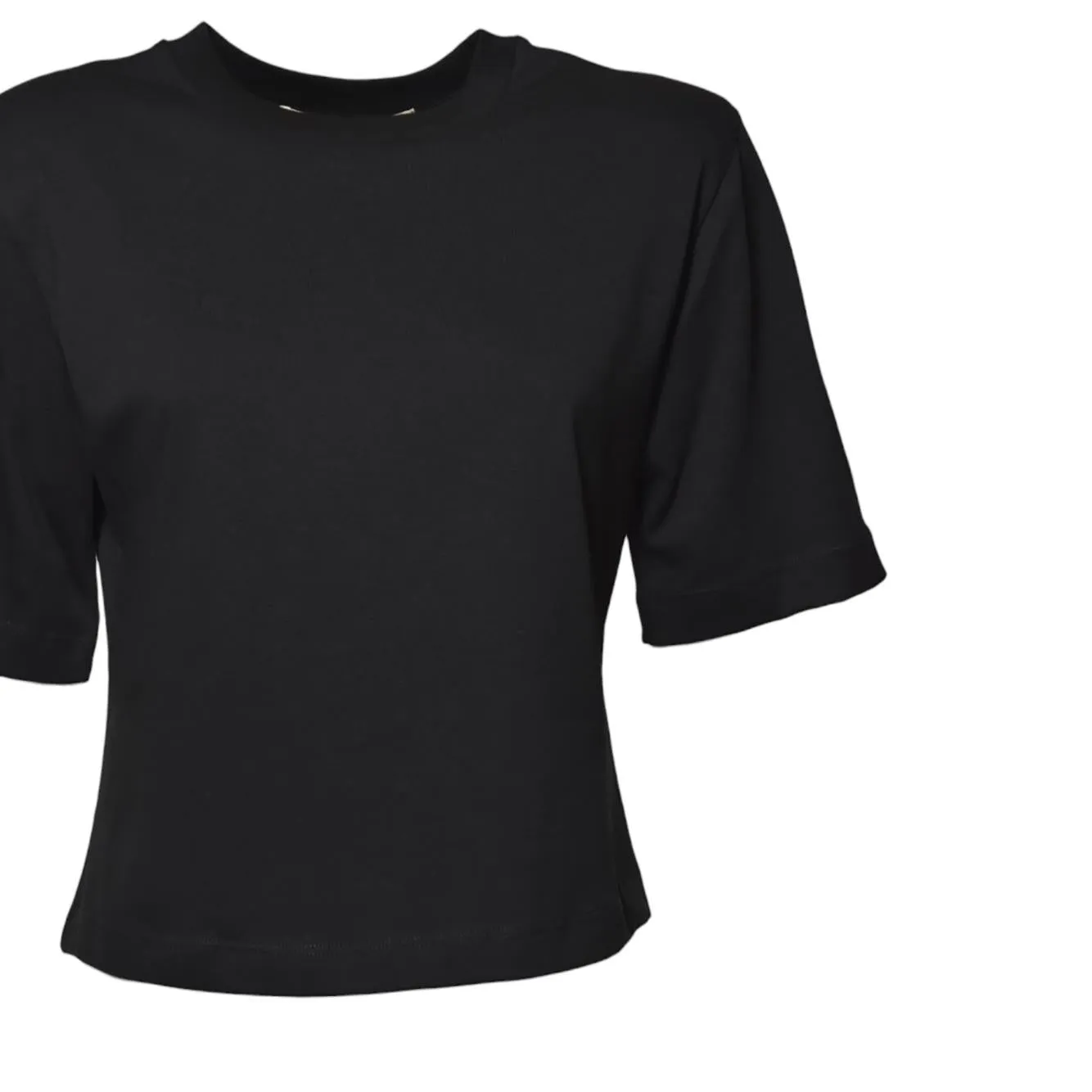 Nine Minutes The One t-shirt cotone nera donna