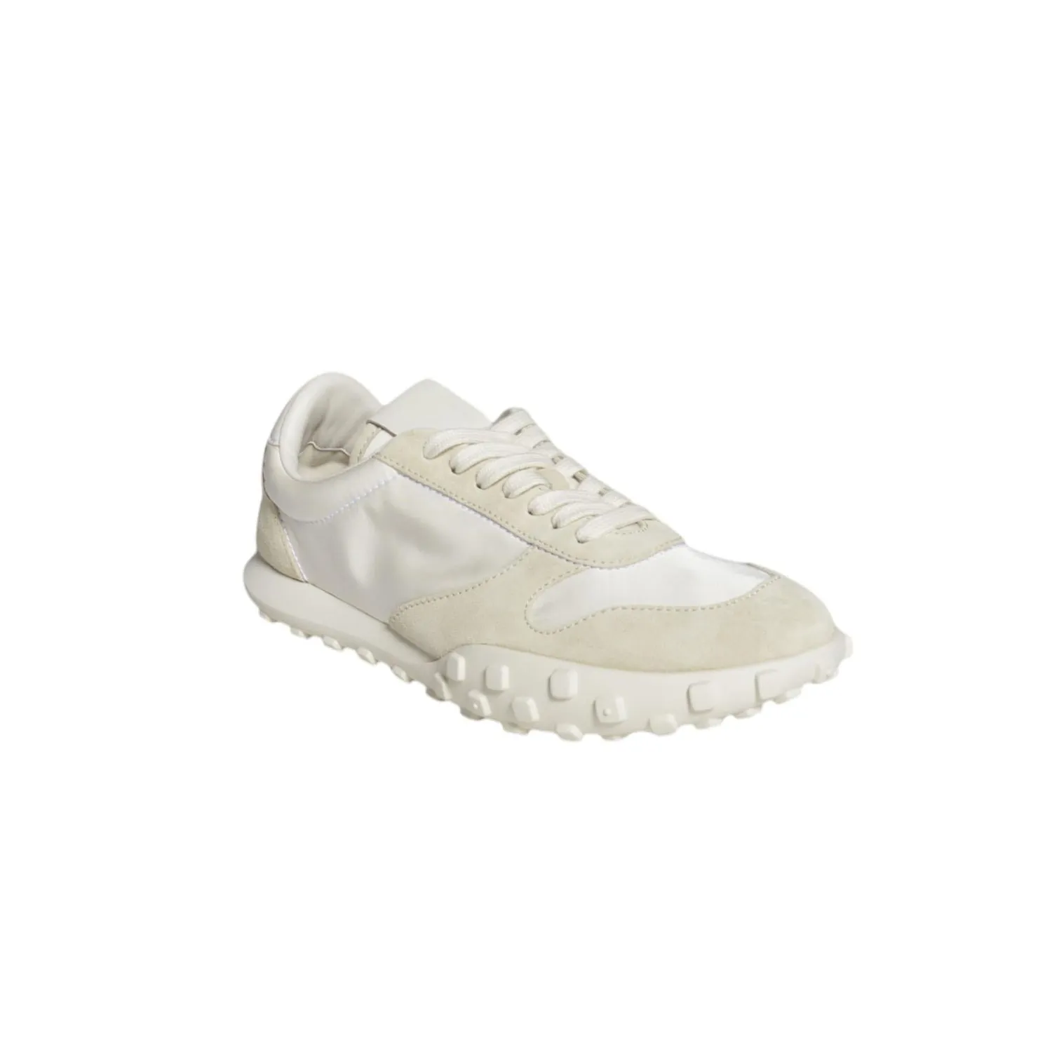 Jil Sander Moon J32WS0056P0156 sneakers panna nylon pelle