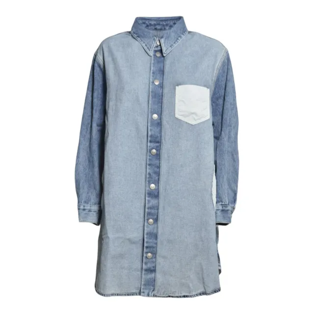 MM6 Maison Margiela Junior abito M61041 M601 denim blu