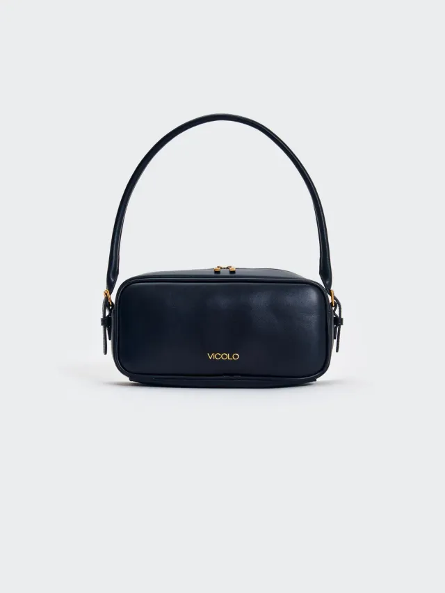 Vicolo Trunk borsa bauletto nera taglia unica
