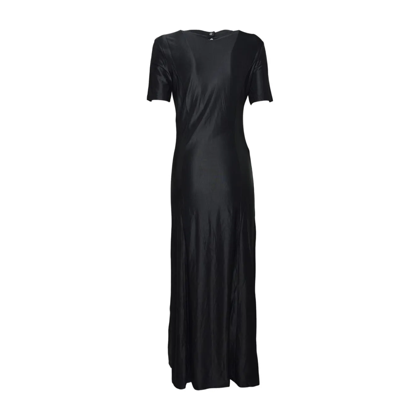Rabanne 26PJRO886VI0267 abito nero viscosa