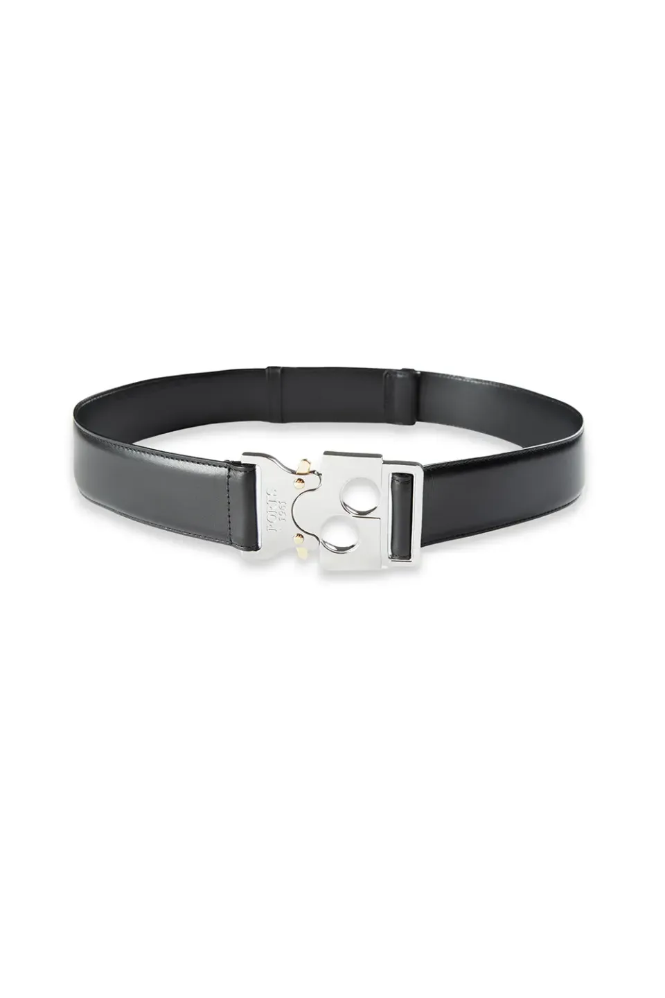 PORTS 1961 Elegant Edge cintura pelle nera
