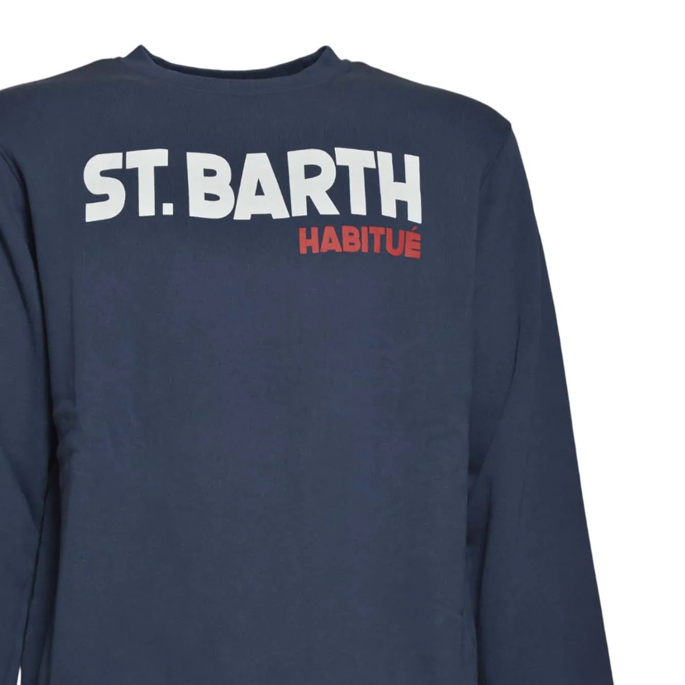 Saint Barth SOH0004 Soho felpa blu lana cashmere XL