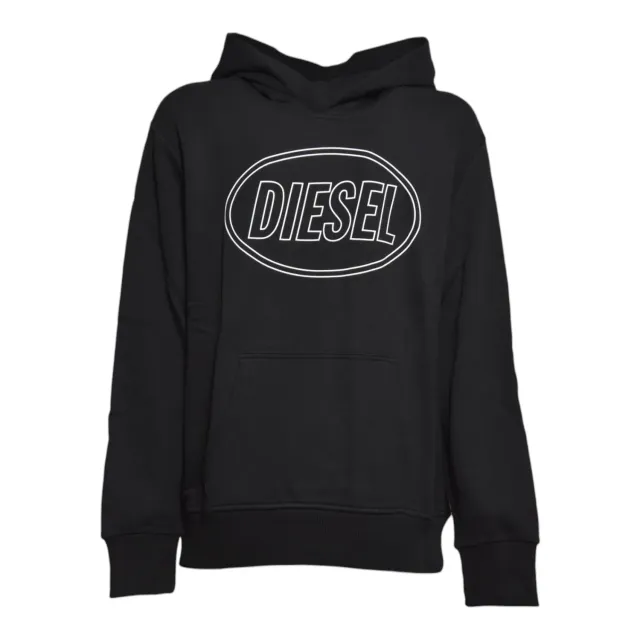 Diesel Junior J026120GEAD felpa ragazzo nera