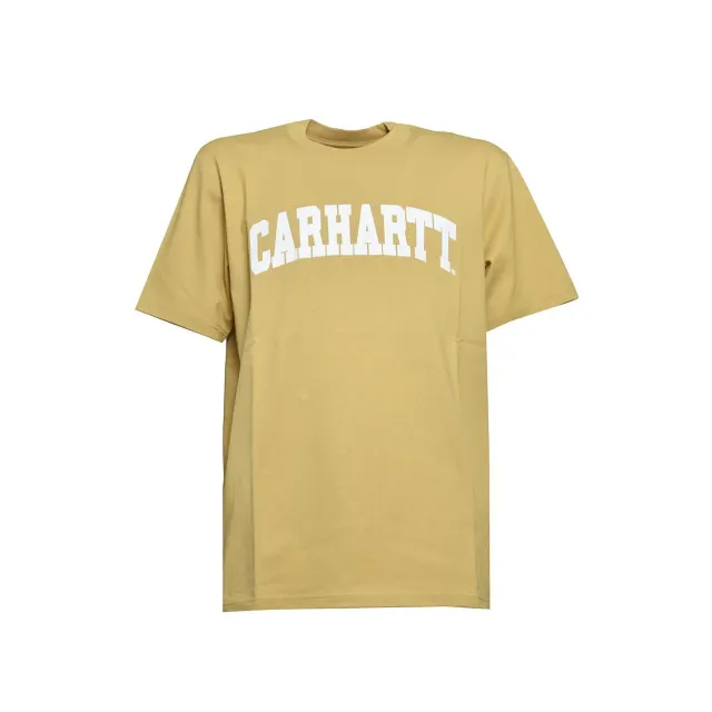 Carhartt Wip University I028990 t-shirt uomo senape cotone