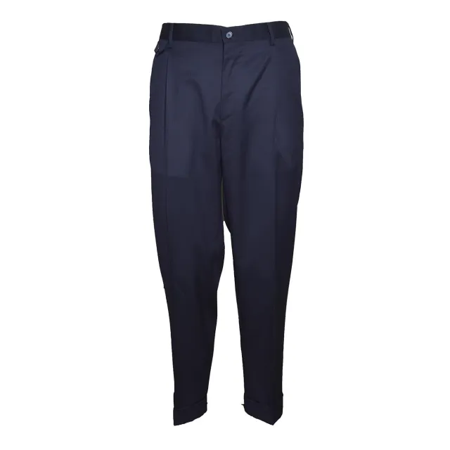 Brando 84713152 pantalone uomo blu notte