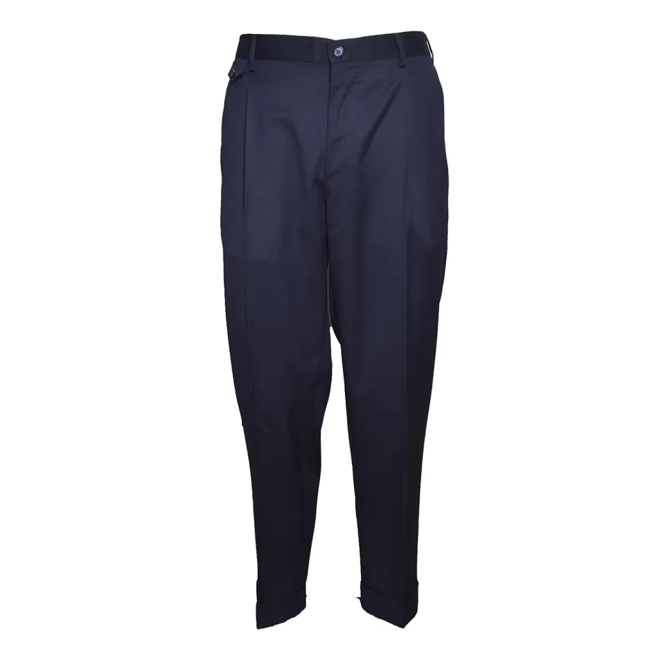 Brando 84713152 pantalone uomo blu notte