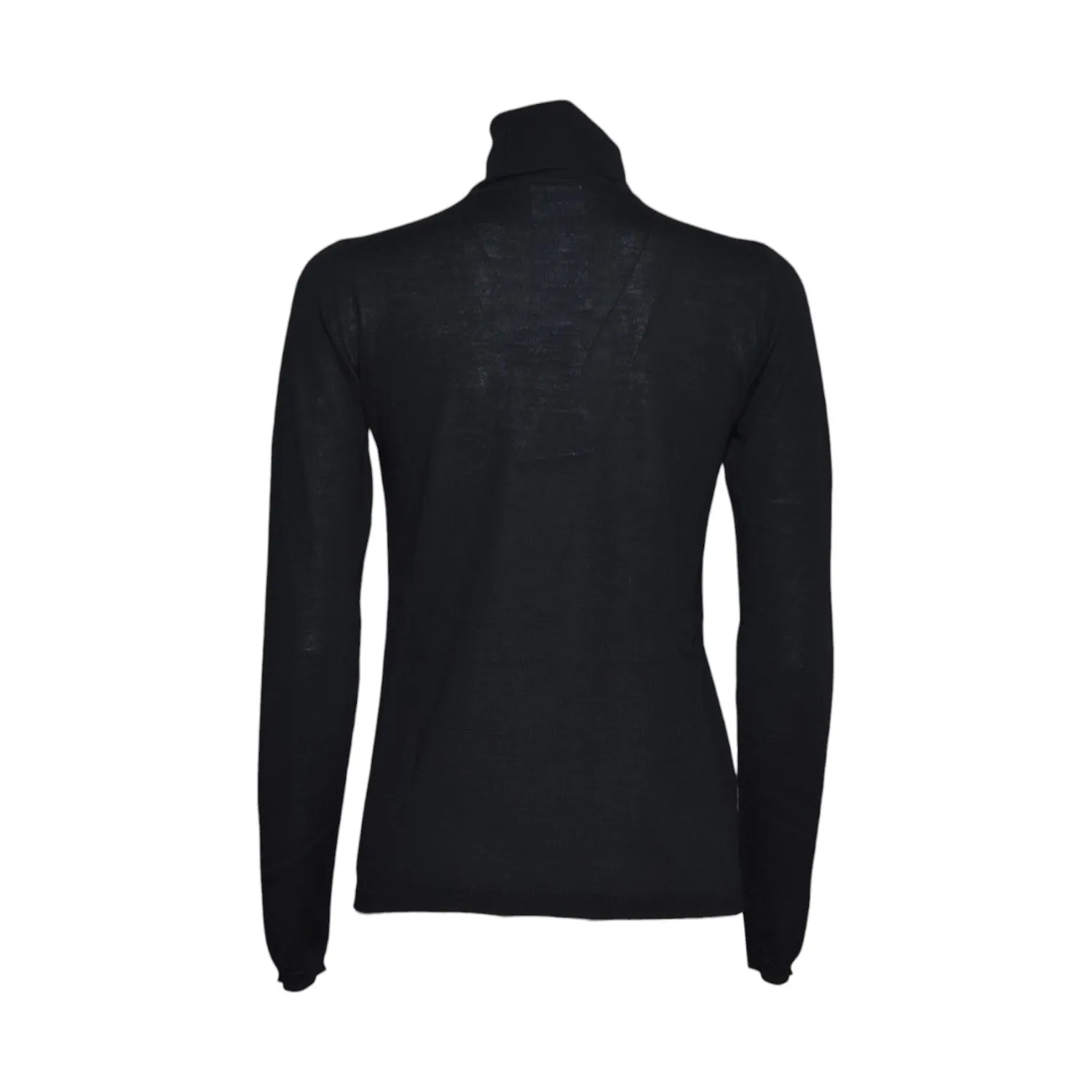 Max Mara Saluto cardigan donna nero XS lana vergine