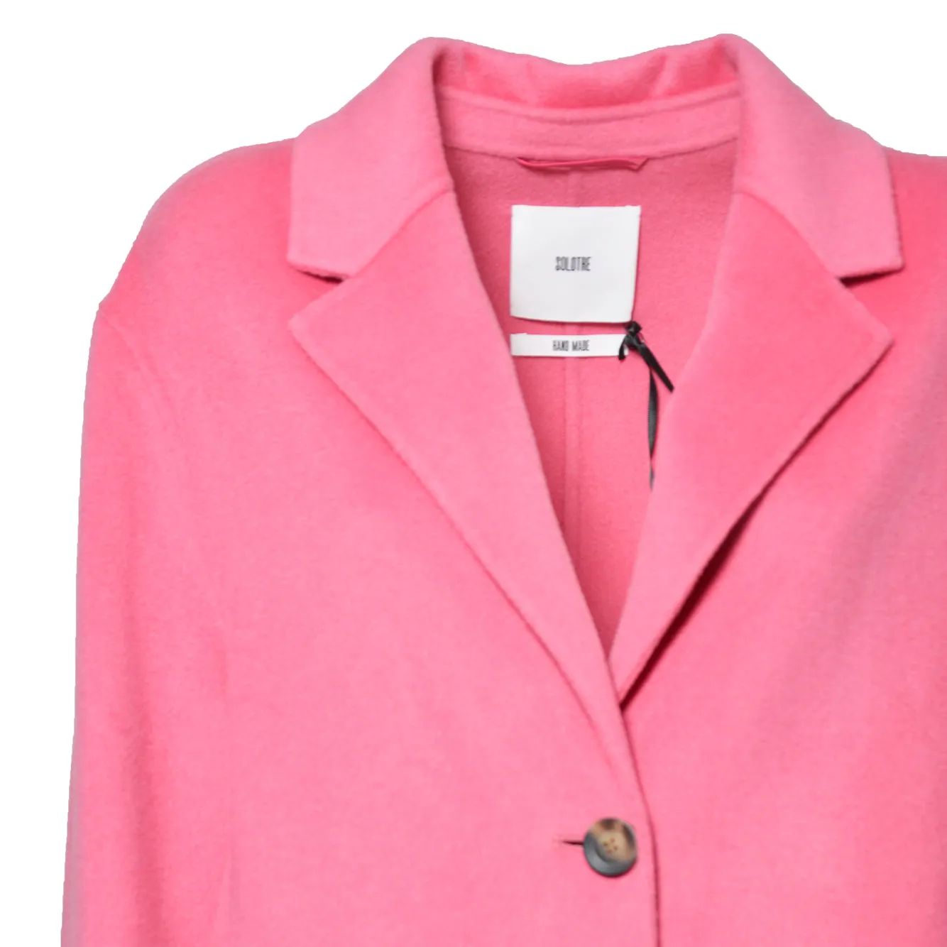 Solotre M1AC0007 cappotto donna fucsia invernale