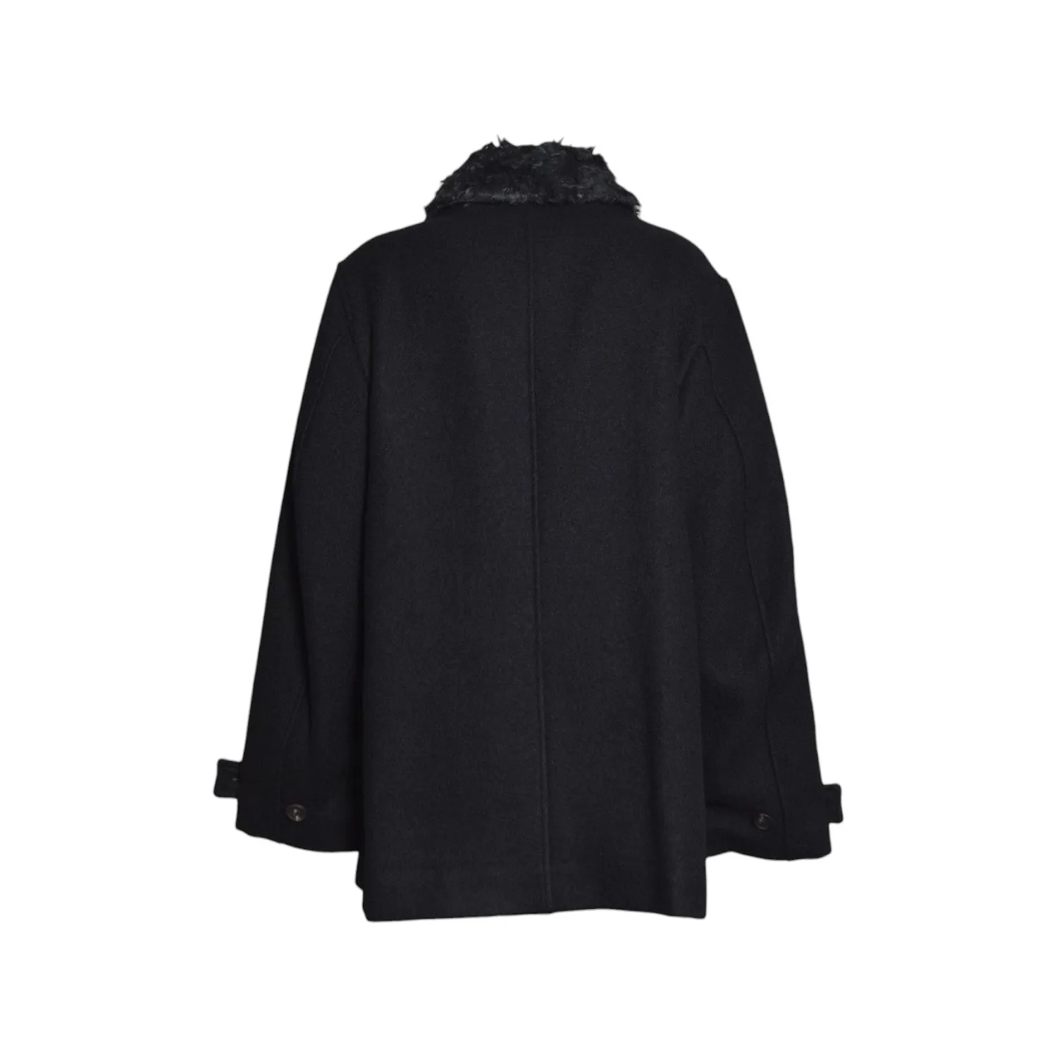 Our Legacy M4261WBS Wage cappotto uomo nero lana