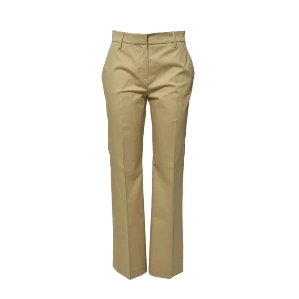 Room52 T294TRP01 pantalone cammello cotone