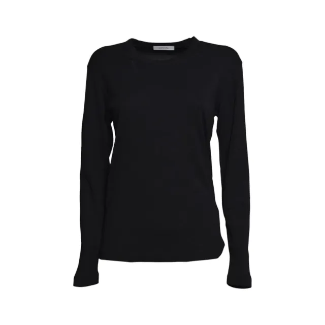 Lemaire TS0003LJ1016 maglia a coste nera