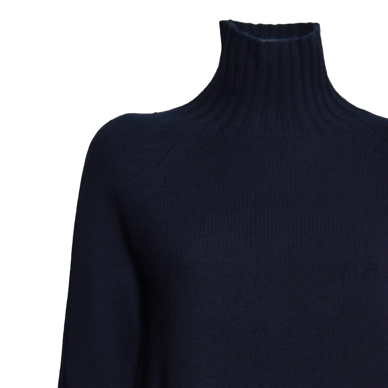 S Max Mara Mantova cardigan blu notte lana cachemire