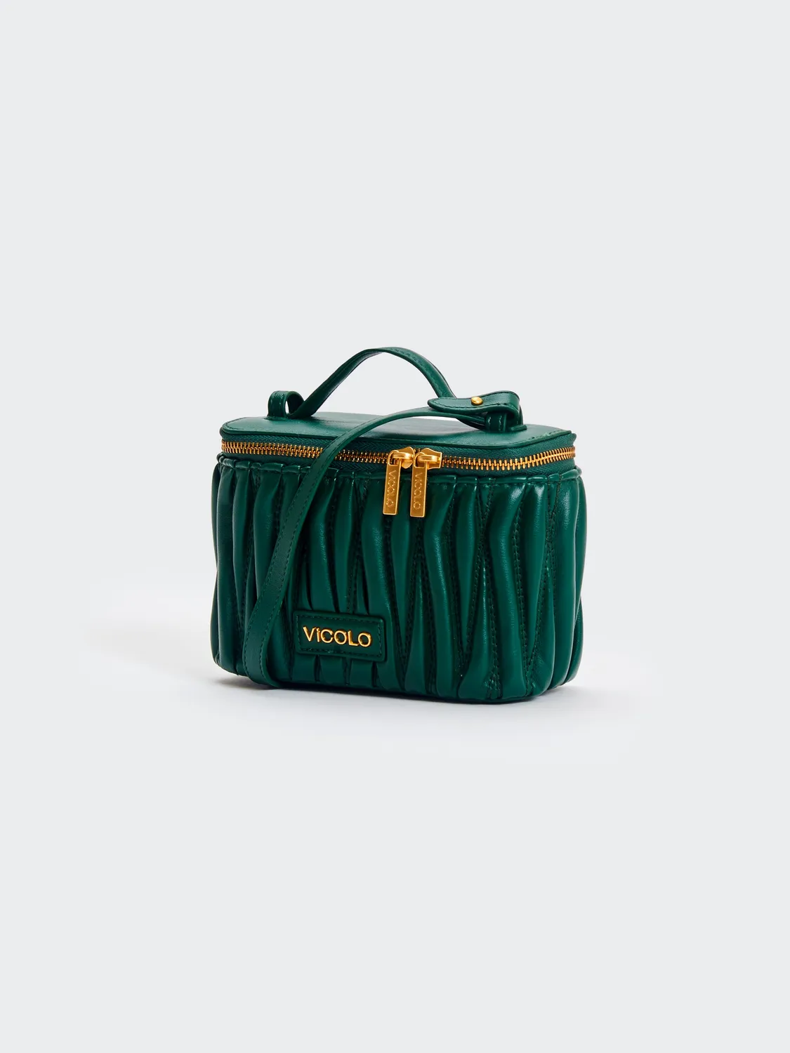 Vicolo Borsa Charlotte secchiello verde tracolla