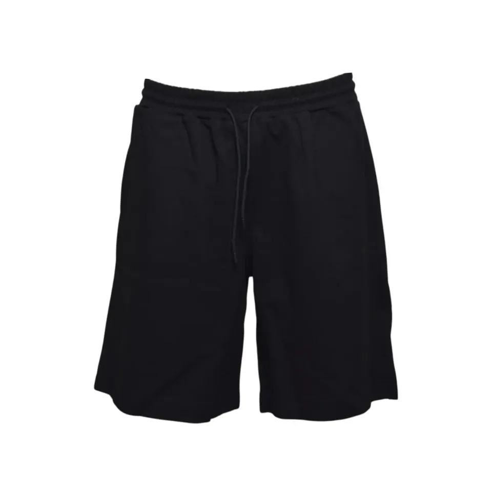 MSGM 4040MB74N267126 bermuda nero cotone donna