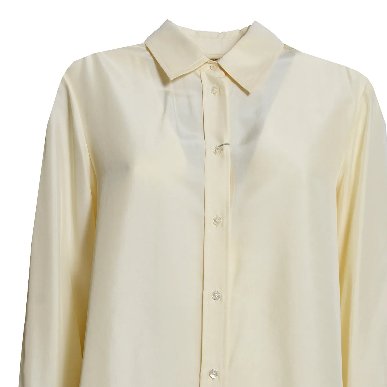 Max Mara Weekend Palanca 2625116012600 Camicia Seta Ecrù