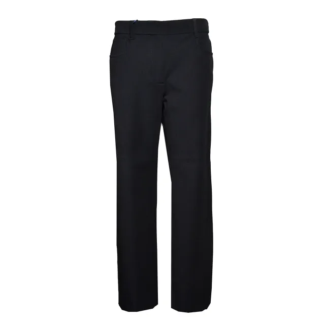 S Max Mara Gela pantalone nero cotone poliammide