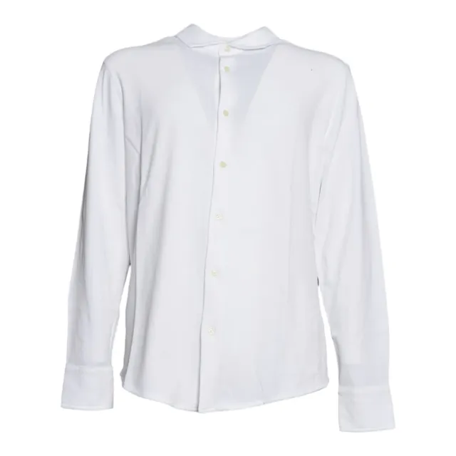 Saint Barth Amalfi AMF0001 camicia bianca cotone