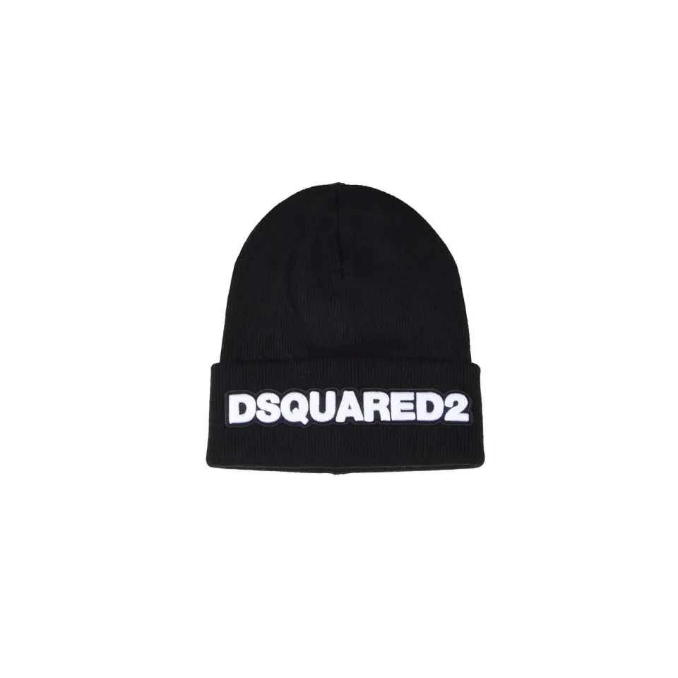 Dsquared2 KNM000115040001 berretto lana nero
