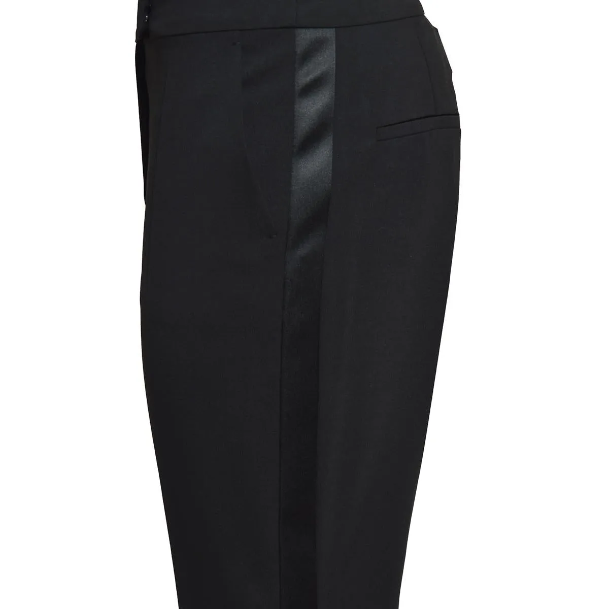Max Mara Rino 2311360237600 pantalone smoking nero lana