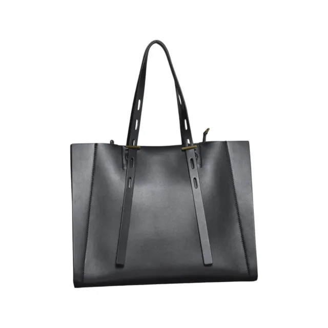 Minobossi Promise Paulette Lille borsa a mano pelle nera