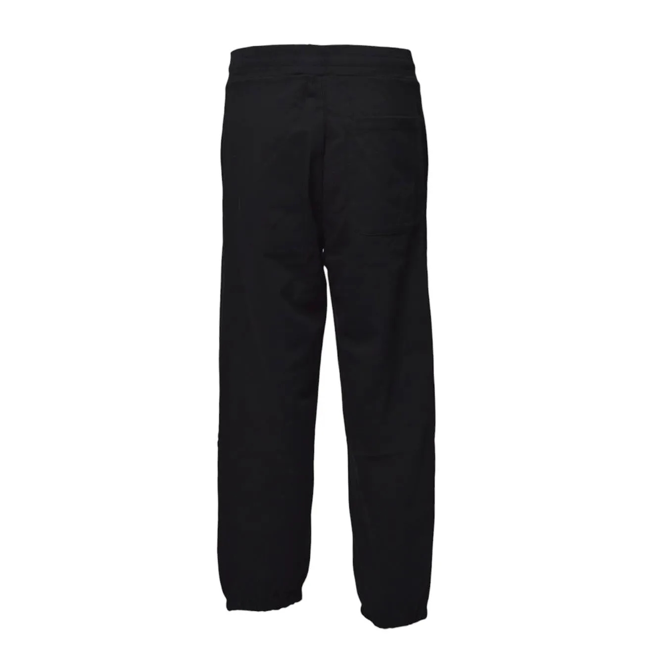 MSGM 2000MP500300000 pantalone tuta nero cotone