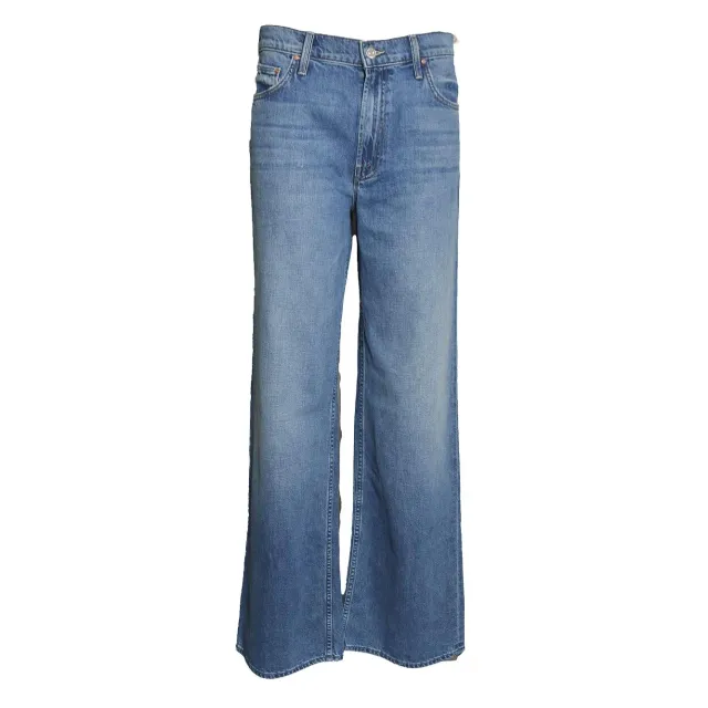 Mother Rerun 124881230 jeans denim blu donna