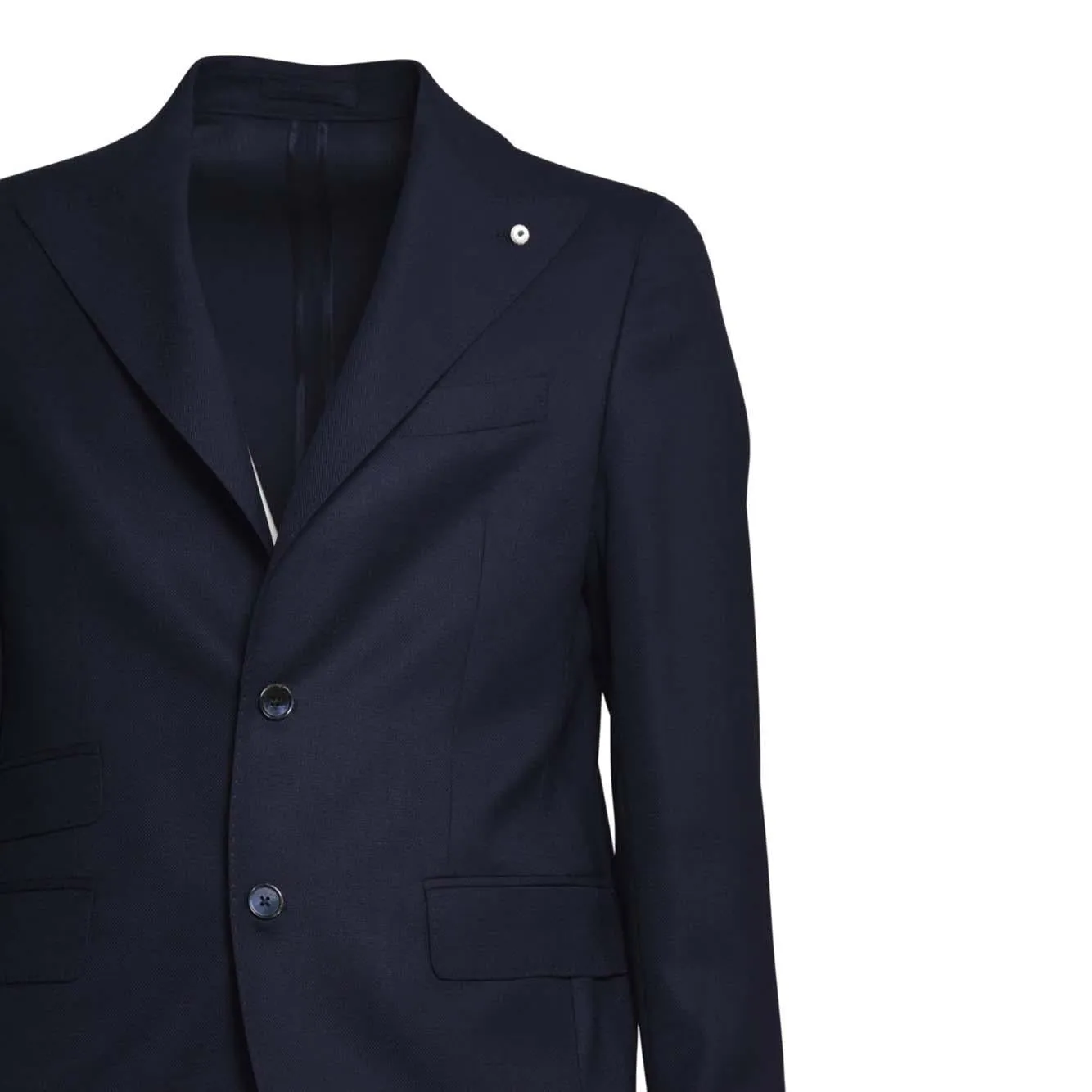 Brando 2687623396 giacca cotone blu uomo