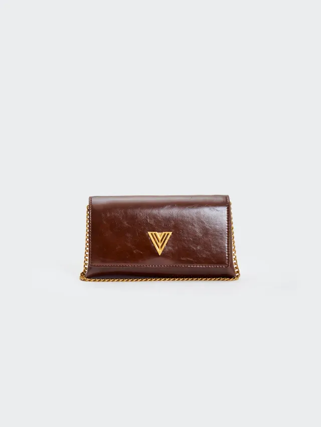 Vicolo Borsa Shibuya Tracolla Moka Unica