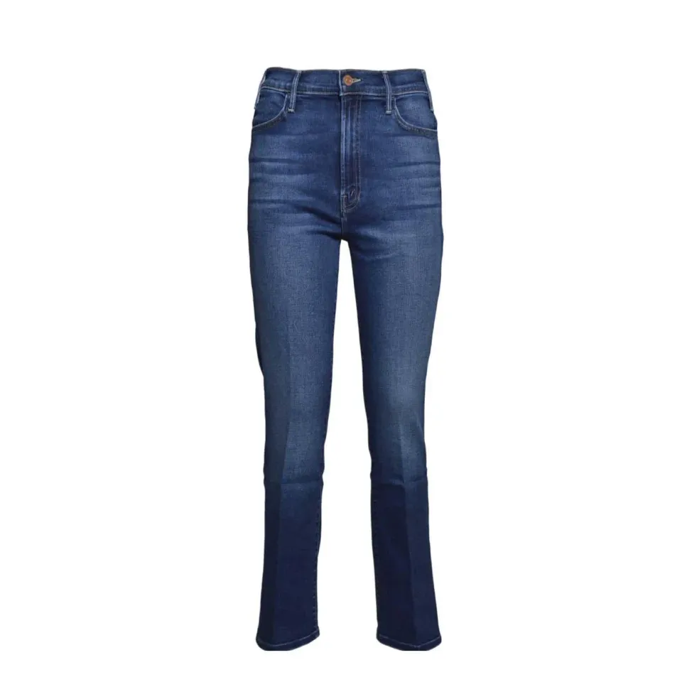 Mother The Hustler Ankle 13071156 jeans donna blu denim
