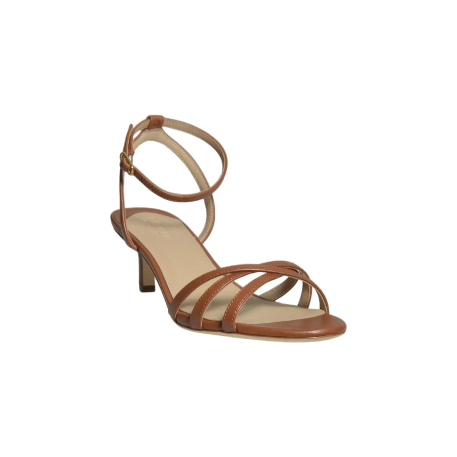 Lauren Ralph Lauren Kendyl 802P10397001 sandali cammello tacco