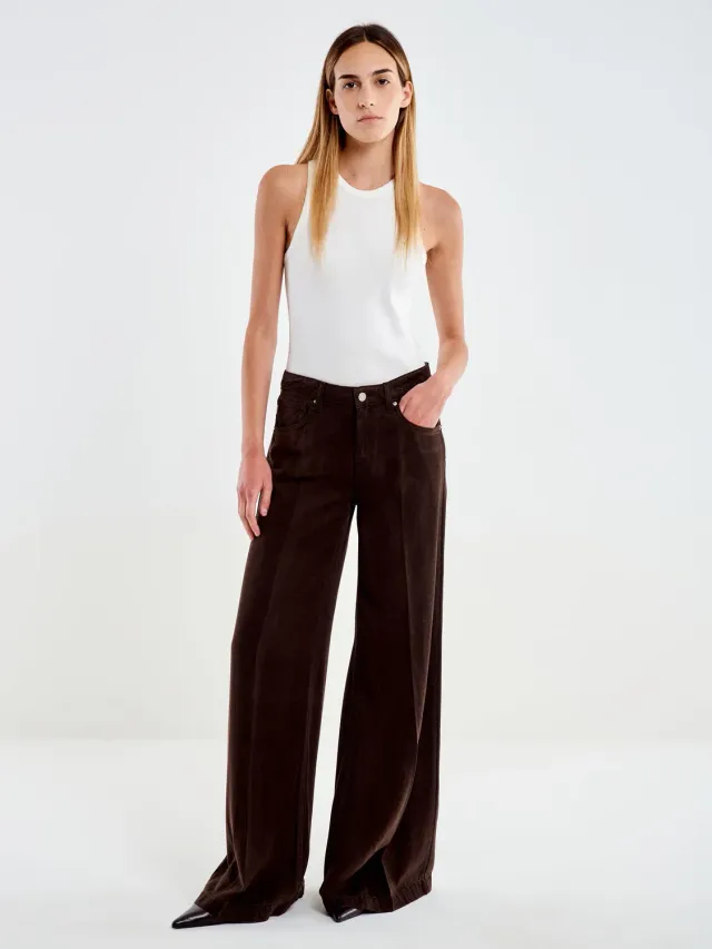 Vicolo Jeans Madison Wide Leg fondente taglie XS-L lyocell