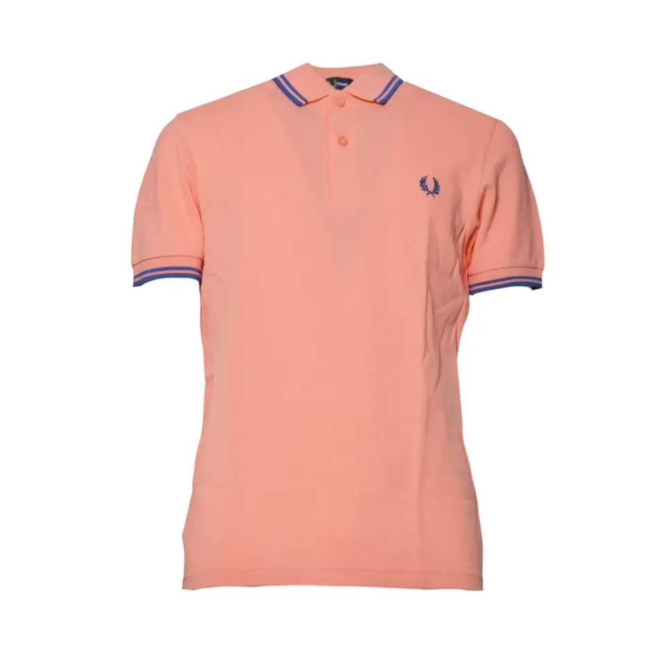 Comme des Garçons Shirt FOT501S25 polo corallo cotone