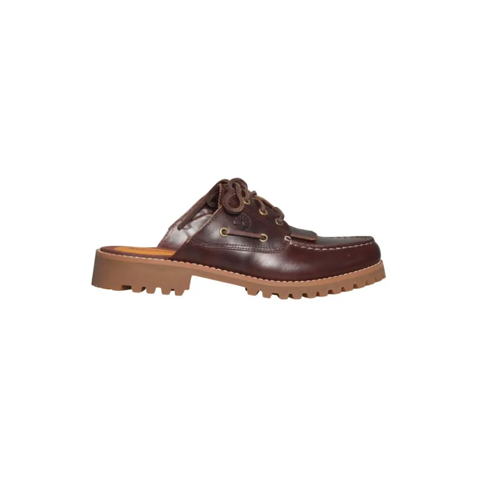 Timberland Authentic Mule TB0A4198EIW1 sabot vinaccia pelle