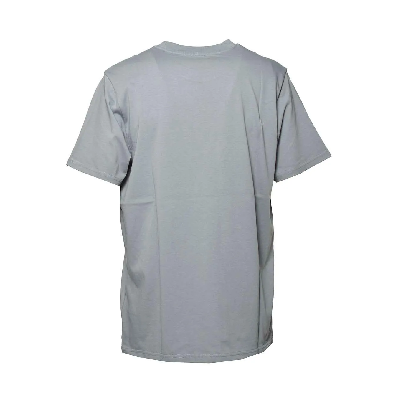 Carhartt Wip Script I031047 t-shirt grigio pietra cotone
