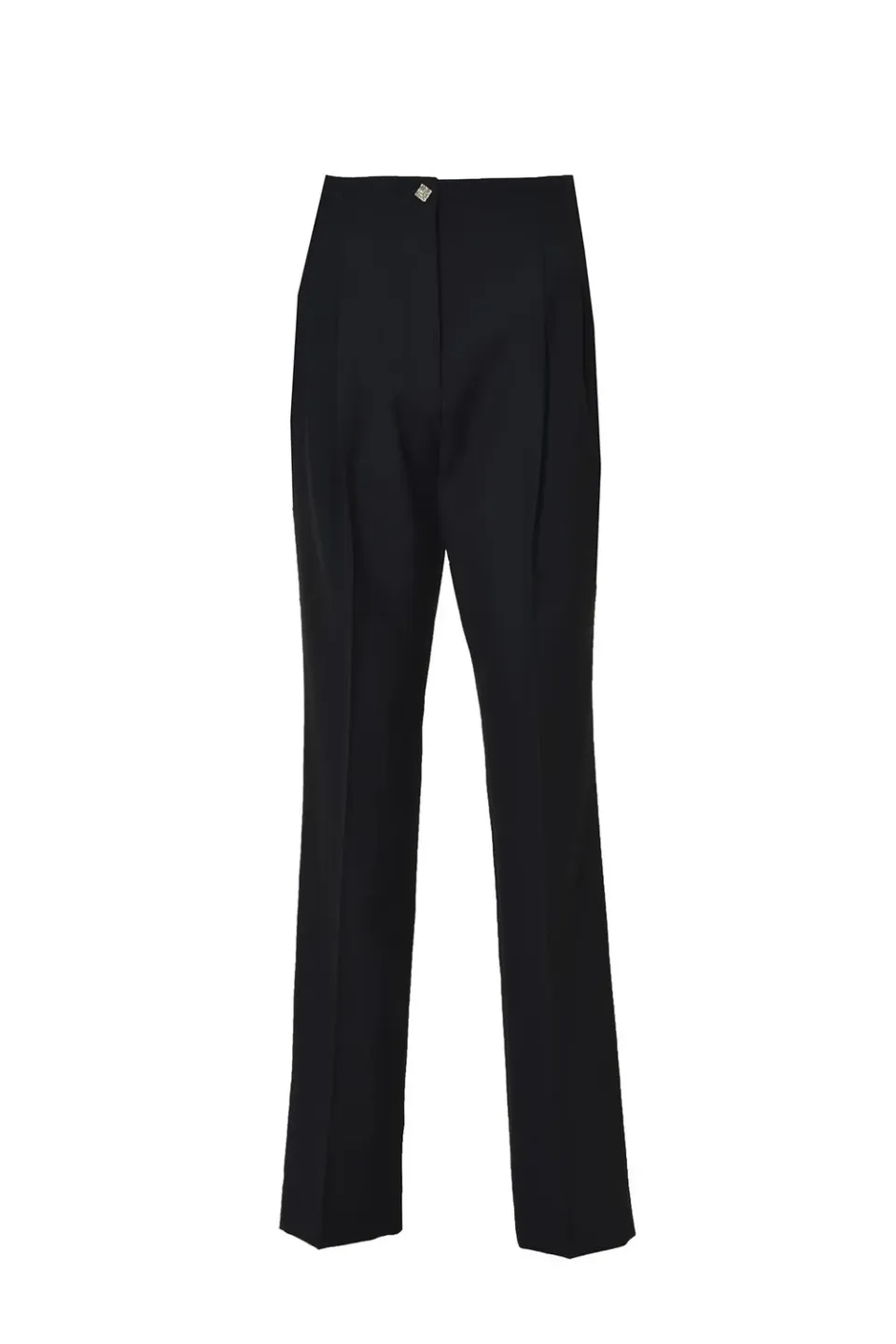Rochas ROPV30037LRV023 pantalone nero lana