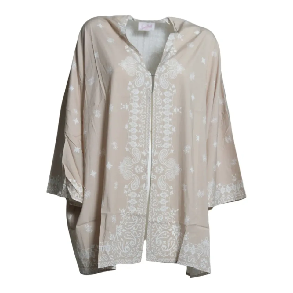 Saint Barth Milos MLS0001 kimono beige paisley
