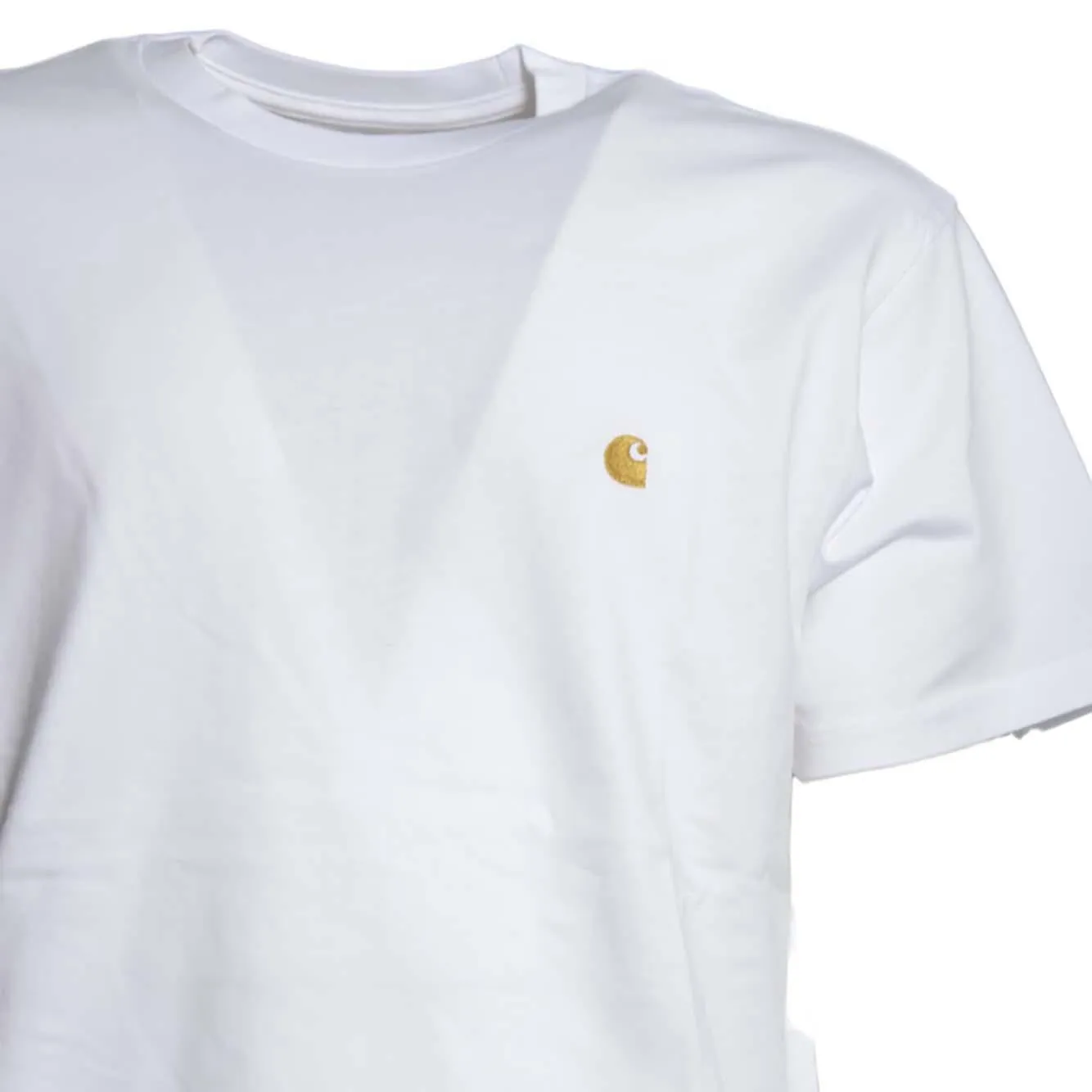 Carhartt WIP Chase I026391 t-shirt uomo bianca cotone