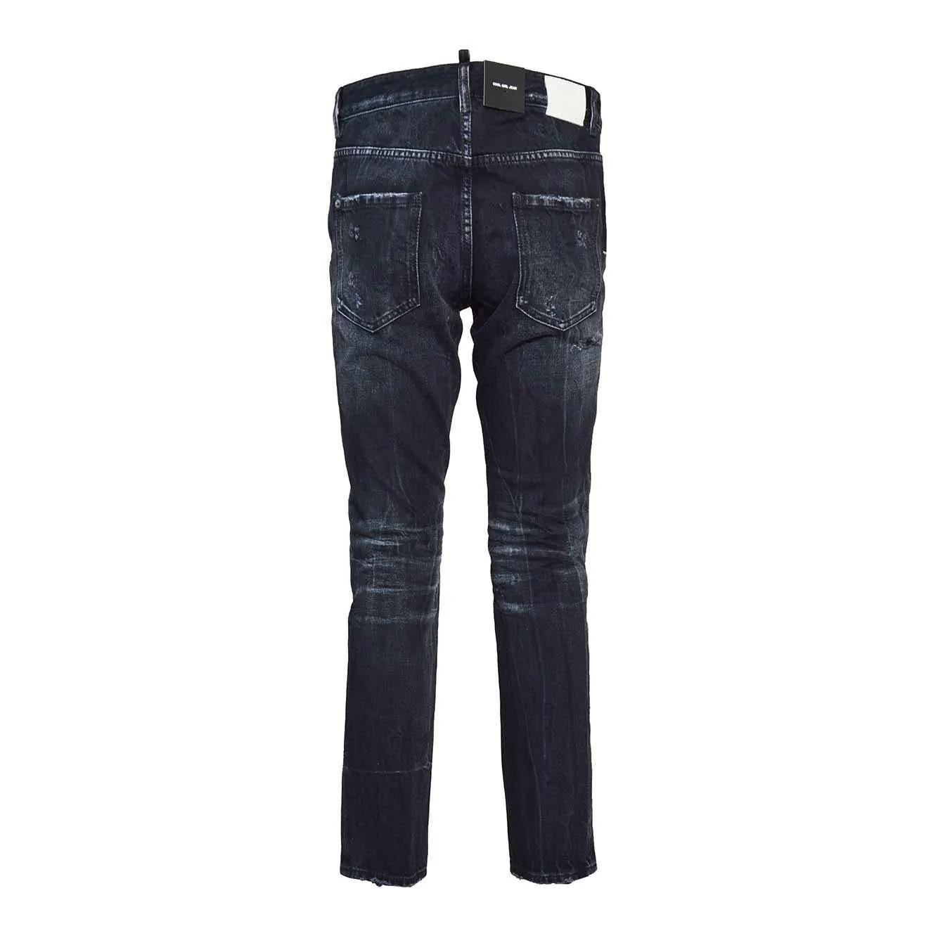 Dsquared2 Cool Girl S75LB0937D30009 jeans nero strappato