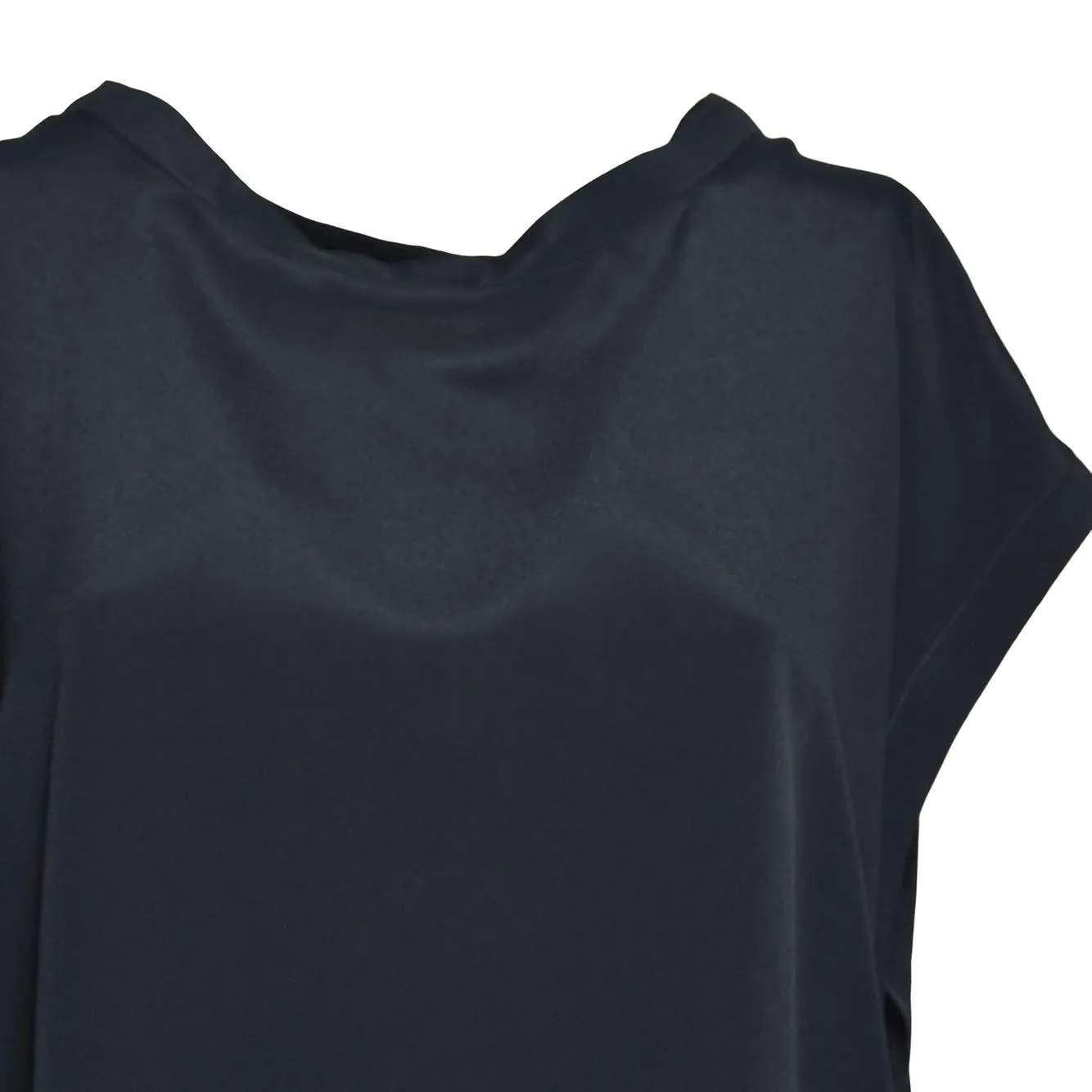 Momoni Curacao 200MMOBL00420013MO blusa nera seta