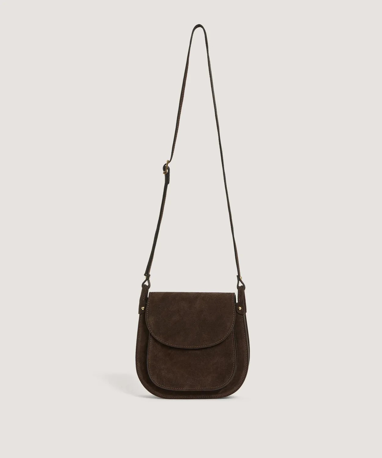 Rodier Borsa Vicky Messenger Marrone Scamosciata