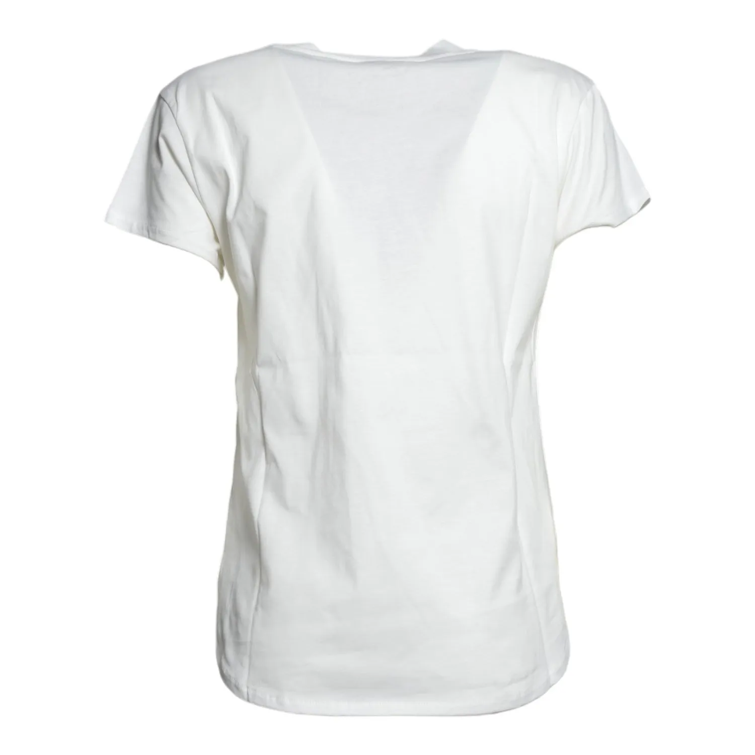 Merci M304ZZ t-shirt bianca donna 100% cotone