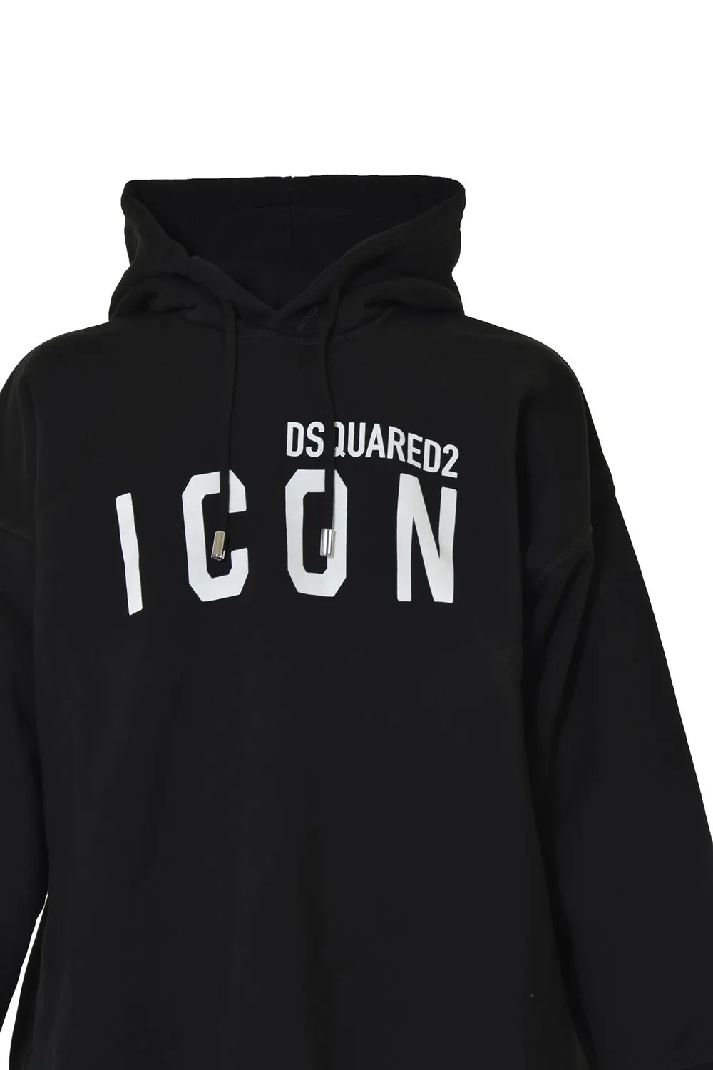 Dsquared2 Icon S80GU0076S25516 felpa nera cappuccio